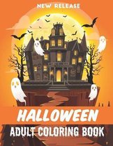 Halloween Adult Coloring Book