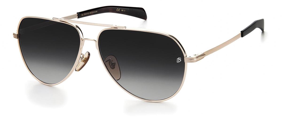 David Beckham DB7031/S 06J Zonnebril - Heren - Goudkleurig