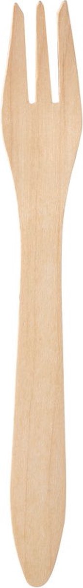 Goedkoopste Duni Feestbestek Bio Vork 18 Cm Hout 8 Stuks