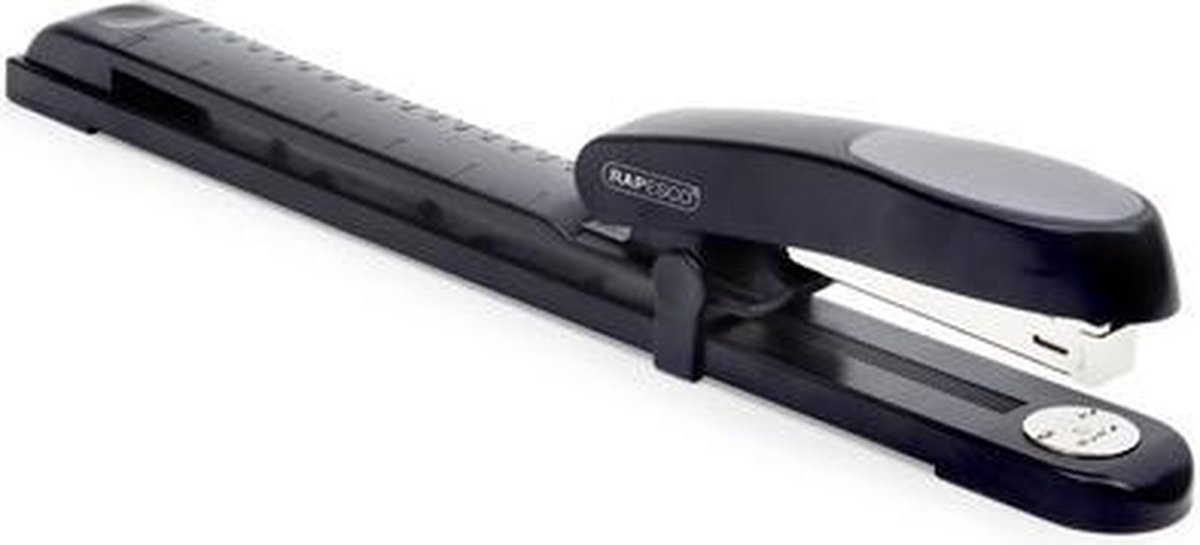 RAPESCO lange arm nietmachine Manta Ray, zwart