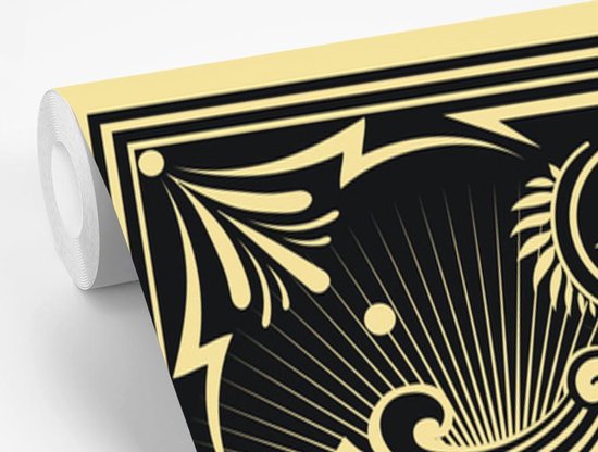 Papier peint photo peint Cartes à jouer - Illustration d'une carte à jouer avec un cri strident largeur 170 cm x hauteur 260 cm - Tirage photo sur papier peint vinyl (disponible en 7 formats) - chambre/séjour/bureau