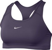 Nike - Swoosh Bra Med-Support 1-pc Pad - Paars - Dames - maat  S