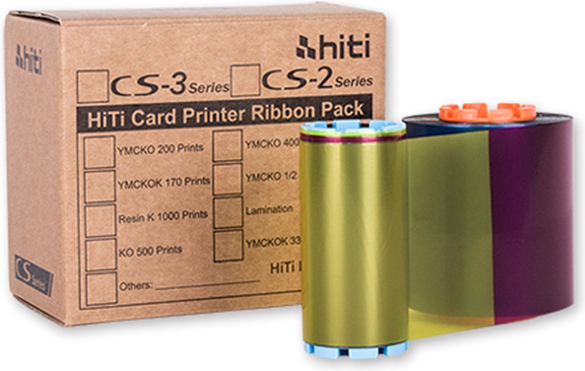 Hiti Kleurenlint YMCKO R0A09