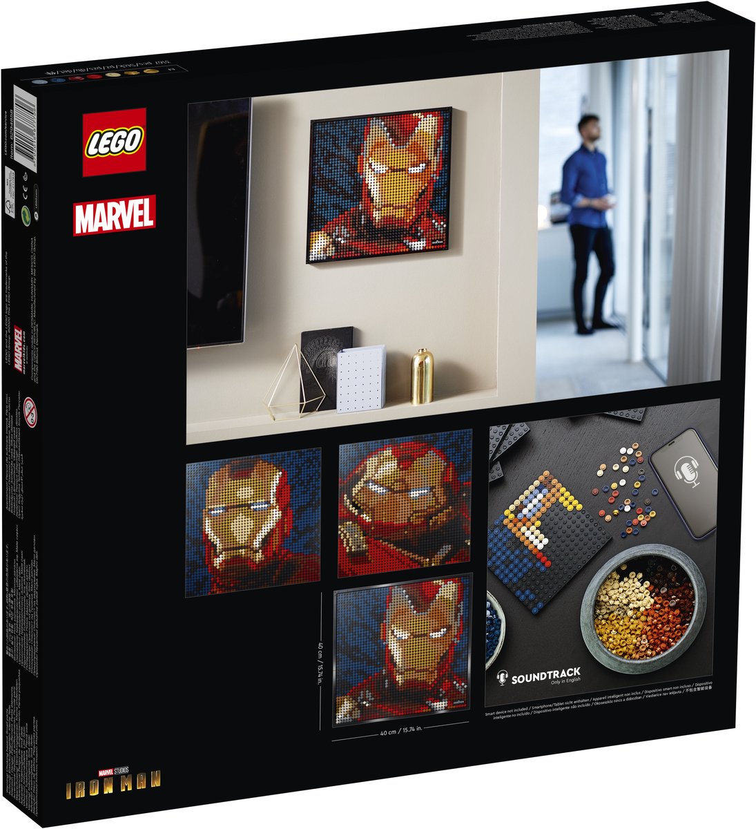 LEGO ART Marvel Studios Iron Man 31199 — afbeelding 19