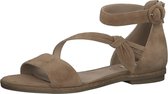 S.oliver sandalen met riem Donkerbeige-38