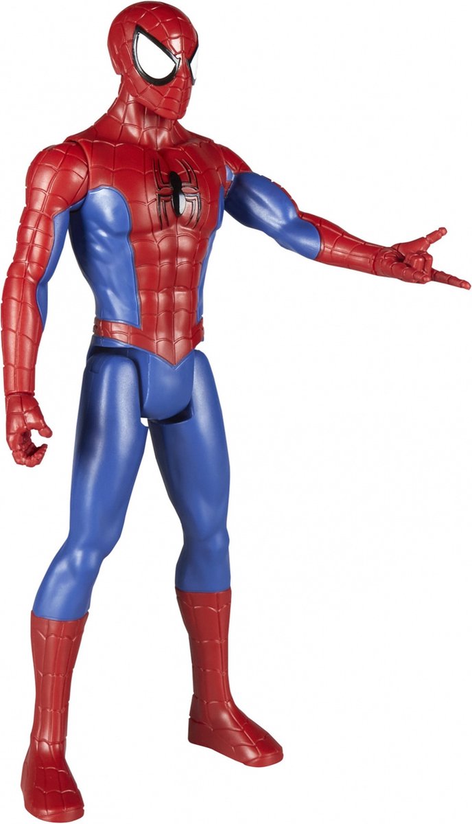 Marvel Avengers Titan Hero - Speelfiguur (30cm) - Spider-Man - Rood — afbeelding 11