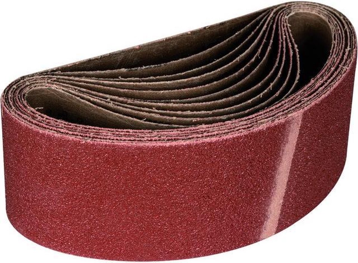 MIRKA HIOLIT X Schuurband 75x620mm Bruin per 10 stuks - P80