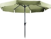 Madison Flores Luxe Ronde Parasol 300cm Sage Groen