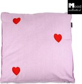 In The Mood Amor Kussen 50 x 50 cm - Div Kleuren - 2 stuks - Roze