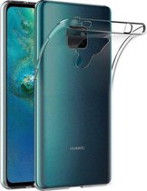 Huawei Mate 20 Hoesje - Siliconen Backcover - Transparant