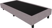 Bedworld Boxspring 100x200 - Linnenlook - Lila (S11)