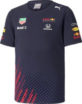 Puma Red Bull Racing Team Shirt Blauw Kinderen - Maat 140
