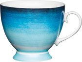 Kitchencraft Mok Bone China 400 Ml Porselein Lichtblauw/blauw