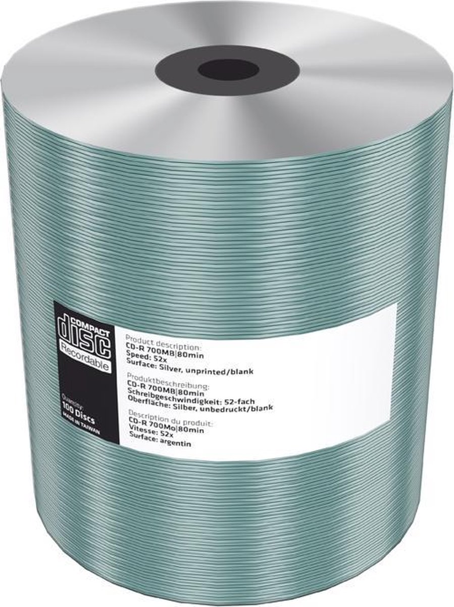 MR230 - 52x - CD-R - 700 MB - Spindle - 100 pc(s)