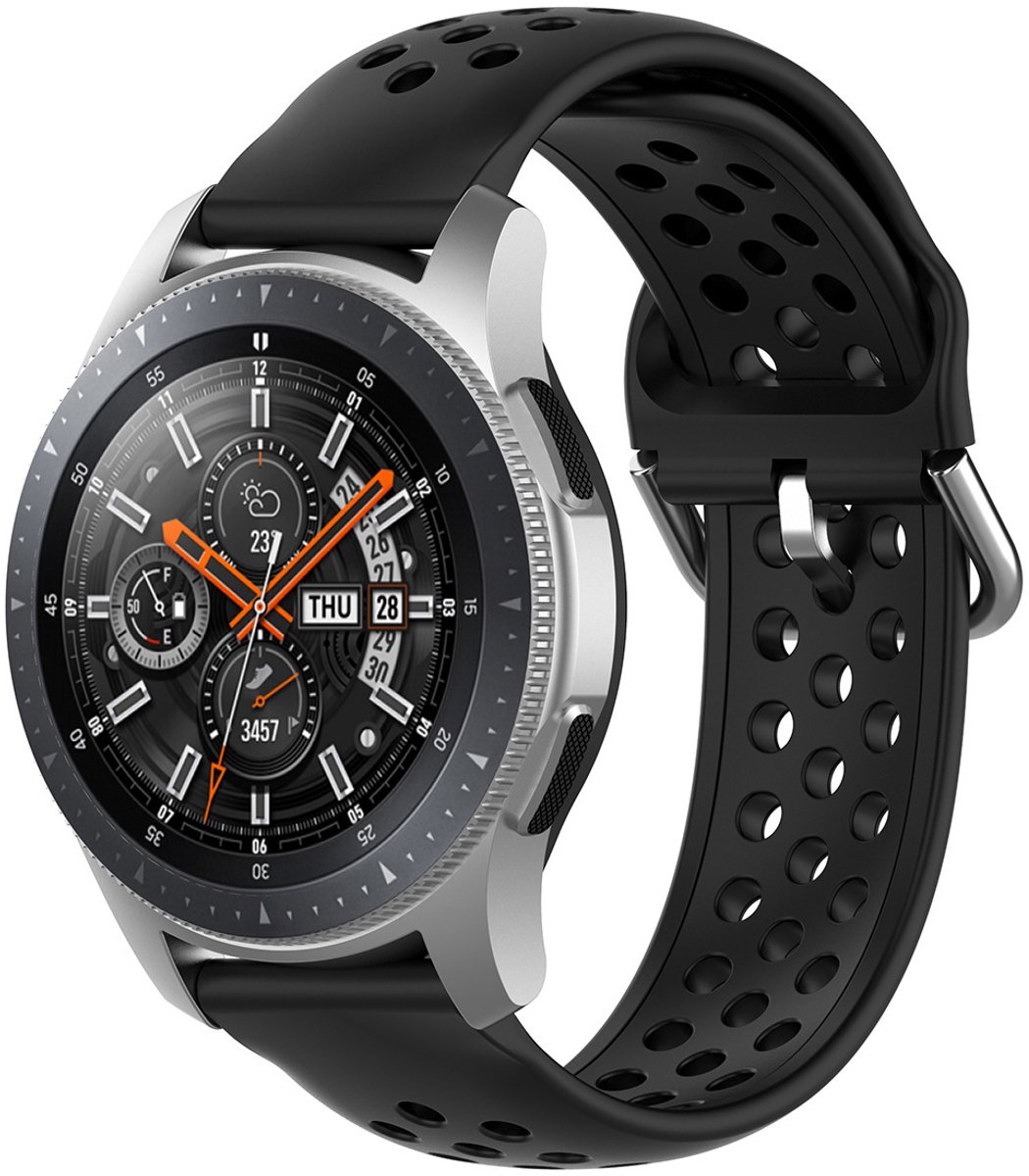 Huawei Watch GT sport dubbel gesp band - zwart
