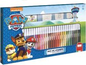 Paw Patrol Kleurset met Stempel 40dlg