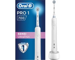 Installatie handig Bitterheid Oral-B PRO Pro 700 - Sensi-Clean - Elektrische Tandenborstel - Wit | bol.com