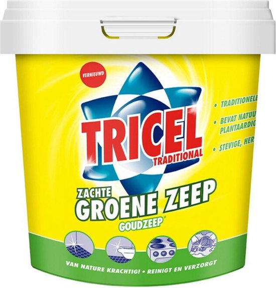 Tricel - Groene Zeep Goudzeep - 6 x 750 gr