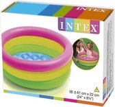 Intex - Zwembad Sunset Glow 3-ring 61x22cm - Kinderzwembad