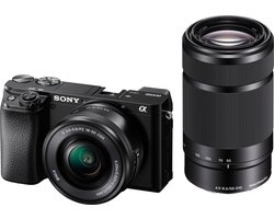 Sony A6100 + E PZ 16-50mm f/3.5-5.6 OSS - Zwart