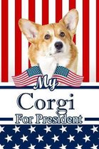 My Corgi for President: 2020 Election Isometric Dot Paper Notebook 120 Pages 6x9