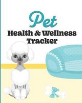 Pet Health & Wellness Tracker: Gray Small Poodle, Record Allergies, Immunizations, Medications, Treatment History, Feedings, Behavior, Pet Sitter Not