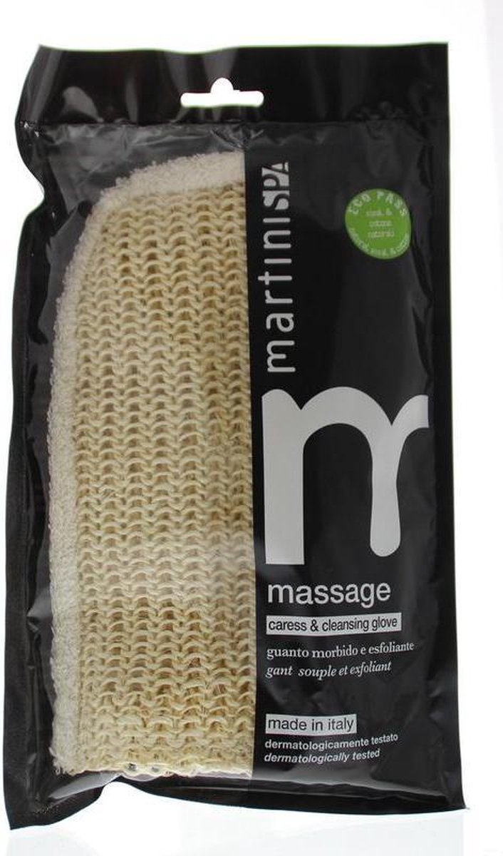 Martini Spa Handschoen sisal/katoen 1st
