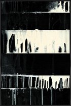 JUNIQE - Poster in kunststof lijst Wabi Sabi 16-03 -30x45 /Wit & Zwart