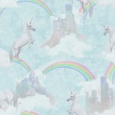 Dutch Wallcoverings - Make Believe Unicorns mint