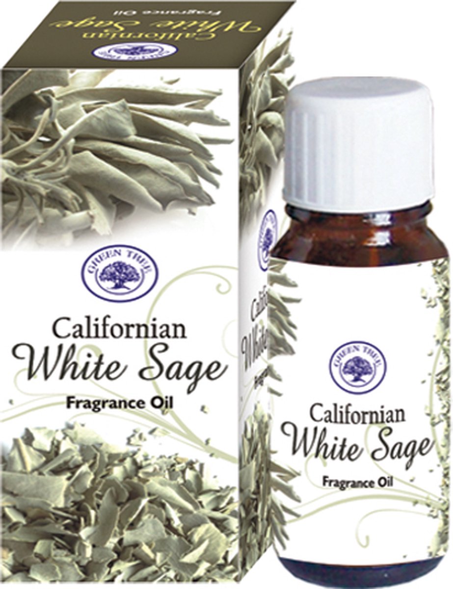 Goedkoopste Green Tree Geurolie Californian white sage 10 Milliliter