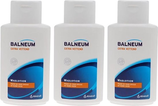zakdoek Atletisch toxiciteit Balneum Waslotion Extra Vettend 3x200ml | bol.com