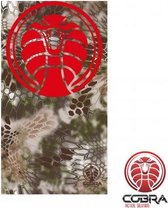 Bandana Sand Python Camo | Stretch | 140gsm anti-UV Polyester | 25 x 50cm