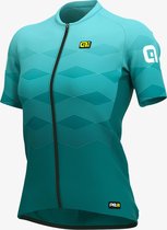 Ale Dames Fietsshirt Korte Mouwen PRR Magnitude - Turquoise - M - Valt klein