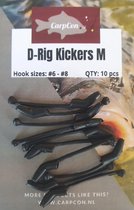 D-Rig Kicker 'Medium' - Haakmaat #6 t/m #8 - Karper Vissen - Rigmateriaal - Kickers Vissen