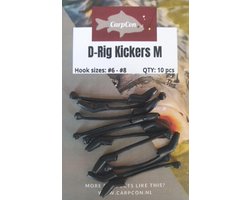 D-Rig Kicker 'Medium' - Haakmaat #6 t/m #8 - Karper Vissen - Rigmateriaal - Kickers Vissen