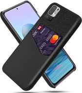 Xiaomi Redmi Note 10 5G/Poco M3 Pro Hoesje met Kaartsleuf Zwart