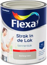 Flexa Strak in de Lak - Watergedragen - Hoogglans - saliegroen - 0,75 liter