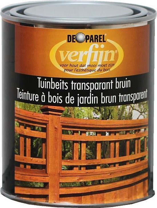 Verfijn Tuinbeits - Bruin - 750 ml | bol.com