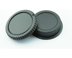 Achterdop+Bodydop (2 stuk): Canon EF EOS mount camera lens