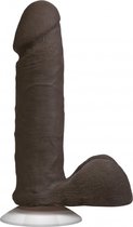 Vac-U-Lock Suction Cup - 6 Inch - Brown - Realistic Dildos - Strap On Dildos