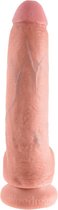 9" Cock with Balls - Flesh - Realistic Dildos -