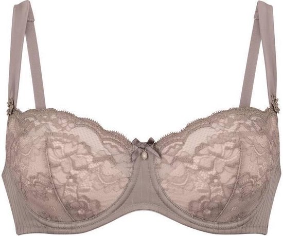 RosaFaia Beautyfull Antonia Soutien-Gorge Balconnet 5205 462 Gris Poussiéreux - taille EU 85F / FR 100F