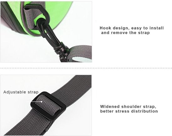 Fietstas stuurtas met smartphone houder - waterdicht - Fiets tas stuur - Smartphone houder fiets - T/M 6.2 inch - groen van Willex — afbeelding 4