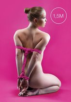 Japanese Mini Rope - 1,5m - Pink - Bondage Toys - Ropes