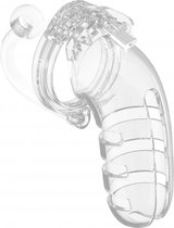 Cage with Plug 12 - Transparent - Chastity Device -