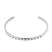 May Sparkle The Bangle Collection Stars Zilverkleurige Armband MS10013
