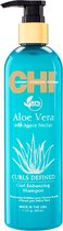 CHI Aloe Vera With Agave Nectar Curl Enhancing Shampoo - 340ml - Normale shampoo vrouwen - Voor Alle haartypes