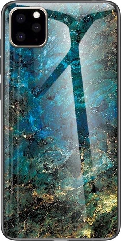 Mobigear Marble Glass - Coque Apple iPhone XR Coque arrière en