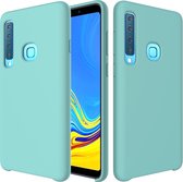 Mobigear Color Siliconen Backcover Hoesje - Geschikt voor Samsung Galaxy A9 (2018) - Turquoise