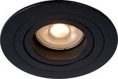 Lucide TUBE - Spot encastrable - Ø 9,2 cm - 1xGU10 - Noir